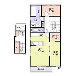 間取図画像 1SLDK