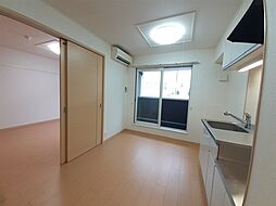 Sunlit朱雀 2階1DKのリビング/ダイニング