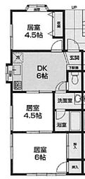 平成コーポ 3DKの間取図画像