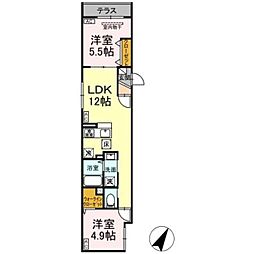 セレスティア柴又III 1階