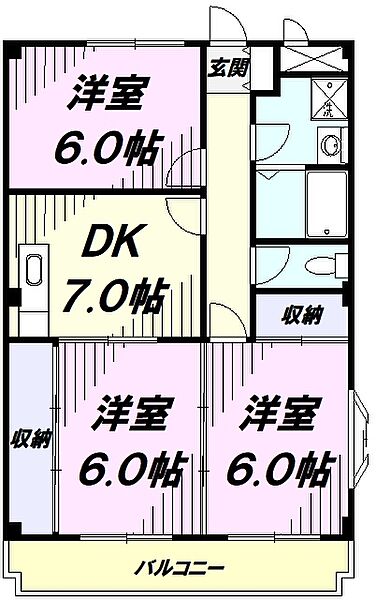 画像2:間取図