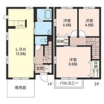 プレジオ　V 00101 ｜ 埼玉県さいたま市見沼区大字蓮沼1152-5（賃貸アパート3LDK・1階・75.60㎡） その2