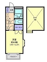 プレステージ越谷 206 ｜ 埼玉県越谷市瓦曽根２丁目4-48（賃貸アパート1K・2階・19.87㎡） その2