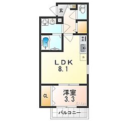 ジーメゾン高石羽衣 2階