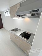 2口システムキッチンでお料理楽しく♪♪