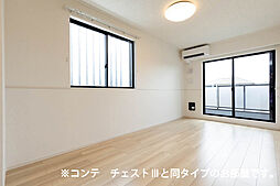 JR阪和線 久米田駅 徒歩13分の賃貸アパート 2階1LDKのリビング/ダイニング