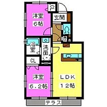 ステラKSK  ｜ 福岡県福岡市西区今宿青木792-6（賃貸マンション2LDK・1階・55.20㎡） その2