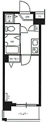 スカイコート文京小石川5 1Kの間取図画像