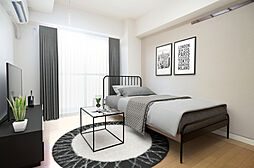 メゾン上北沢 2階1Kのリビング/ダイニング