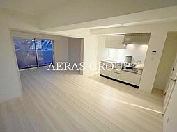 プレール・ドゥーク新宿ウエスト 417 4階1LDKのリビング/ダイニング