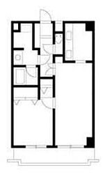 綾東ヴィレッジ弐番館 1階1LDKの間取り