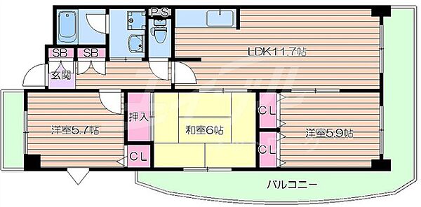 画像2:間取図