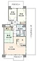 サンパセオ新柏E号館8階15.0万円