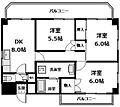 ラ・ベーラー是政3階11.4万円