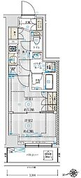 ブライズ中野哲学堂 1Kの間取図画像