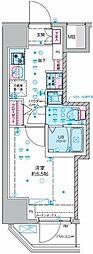GENOVIA西千葉 1Kの間取図画像