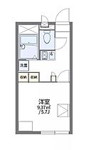 神奈川県海老名市大谷南２丁目22-61（賃貸アパート1K・2階・20.28㎡） その2