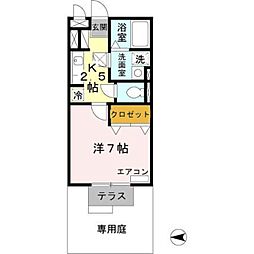 エクレール鷹合 1階