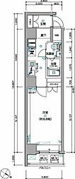 Ra'seed東神奈川駅前 1Kの間取図画像