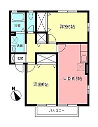 ロワールＢ 1階/102