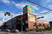 ライフ中原井田店 421m