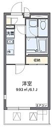 ウィステリア4 1Kの間取図画像