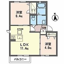 シャーメゾン　ソラティオ 101 ｜ 宮城県東松島市赤井字新川前23-10（賃貸アパート2LDK・1階・50.15㎡） その2