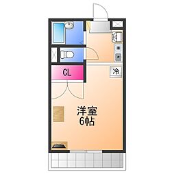 間取図画像 1K