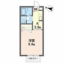 イーストパレスＣ 205 ｜ 宮城県仙台市宮城野区福田町２丁目16-6（賃貸アパート1K・2階・26.30㎡） その2