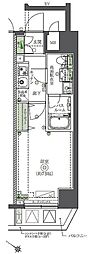 AZEST巣鴨 1Kの間取図画像
