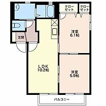 フローラルパークコート A202 ｜ 新潟県新潟市東区上木戸１丁目8-7（賃貸アパート2LDK・2階・49.80㎡） その2