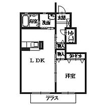 エクセルコート 0102 ｜ 奈良県大和郡山市昭和町83-1（賃貸アパート1LDK・1階・46.40㎡） その2