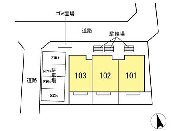 （仮称）D-room上鷺宮5丁目 103｜東京都中野区上鷺宮５丁目(賃貸アパート2LDK・2階・72.70㎡)の写真 その12