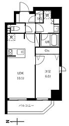 グランジット蔵前 5階1LDKの間取り