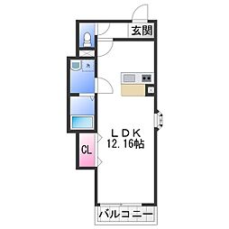 間取図画像 ワンルーム
