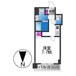 S-レジデンス緑橋駅前 1Kの間取図画像