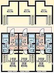 キャンディテラス南橋本 2階/202