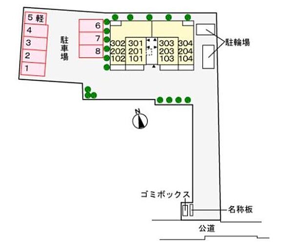 神奈川県厚木市松枝１丁目(賃貸アパート1K・3階・25.83㎡)の写真 その22