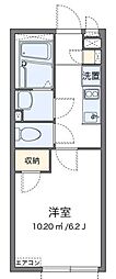 レオネクストルーチェ 2階1Kの間取り