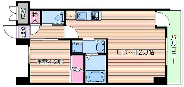 画像2:間取図