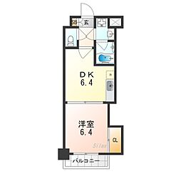 間取図画像 1DK