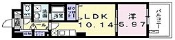 ブリリアン・レジデンス 1LDKの間取図画像