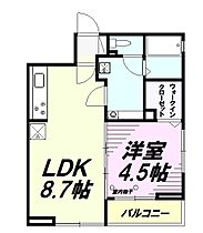 D-room西平山A棟  ｜ 東京都日野市西平山３丁目（賃貸アパート1LDK・3階・33.41㎡） その2