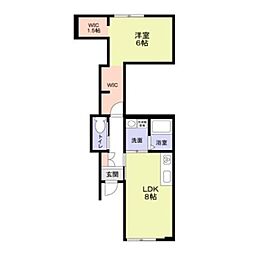 豊島区高松3丁目計画 1階1LDKの間取り