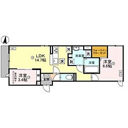 カーサルミノサ駒川 3階