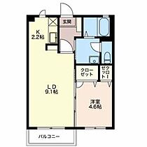 アーバンスクエア K103 ｜ 新潟県上越市下源入144-1（賃貸アパート1LDK・1階・38.83㎡） その2