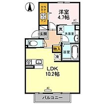 大阪府東大阪市吉田５丁目（賃貸アパート1LDK・1階・40.43㎡） その2