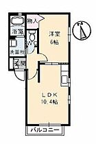 Ｓａｃｒｏ　Ｍｏｎｔｅ A0102 ｜ 岡山県岡山市北区京山２丁目4-13（賃貸アパート1LDK・1階・38.95㎡） その2