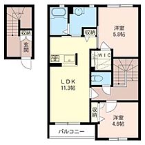 ピエブラン　I 00203 ｜ 埼玉県久喜市西大輪４丁目21-1（賃貸アパート2LDK・2階・62.51㎡） その2