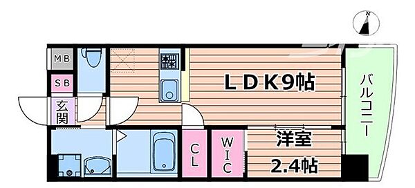 セレニテ天六リアン ｜大阪府大阪市北区本庄西２丁目(賃貸マンション1LDK・12階・30.93㎡)の写真 その2